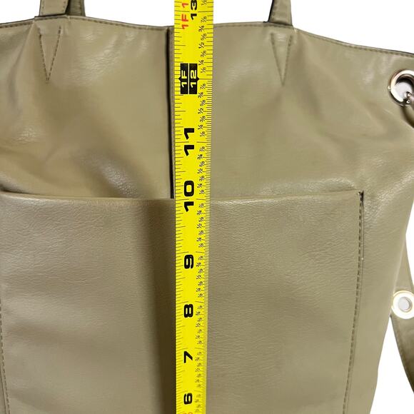 Simply Vera Wang Oakland Leather And Suede Shoulder Crossbody Bag Tote Satchel - Picture 13 of 16